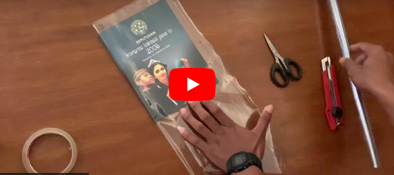 Tahapan penyampulan buku